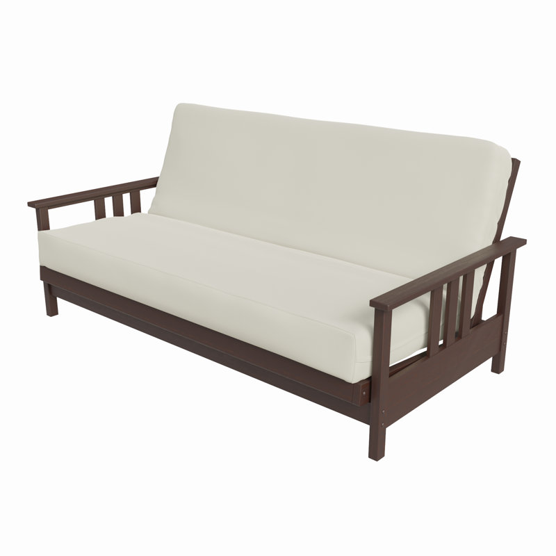 Denali Futon Frame, Dark Cherry, 37'' H x 85.25'' W x 42'' D