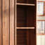Bibliothèque en bois massif de style européen