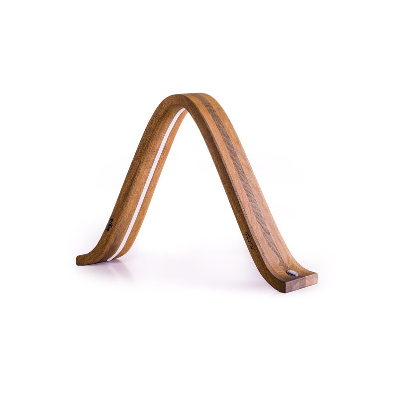 Solid Wood Novelty Lamp, Brown