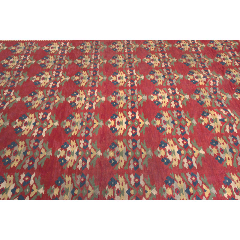 One-of-a-Kind Rectangle 9'9" X 12'6" Hand Knotted Area Rug