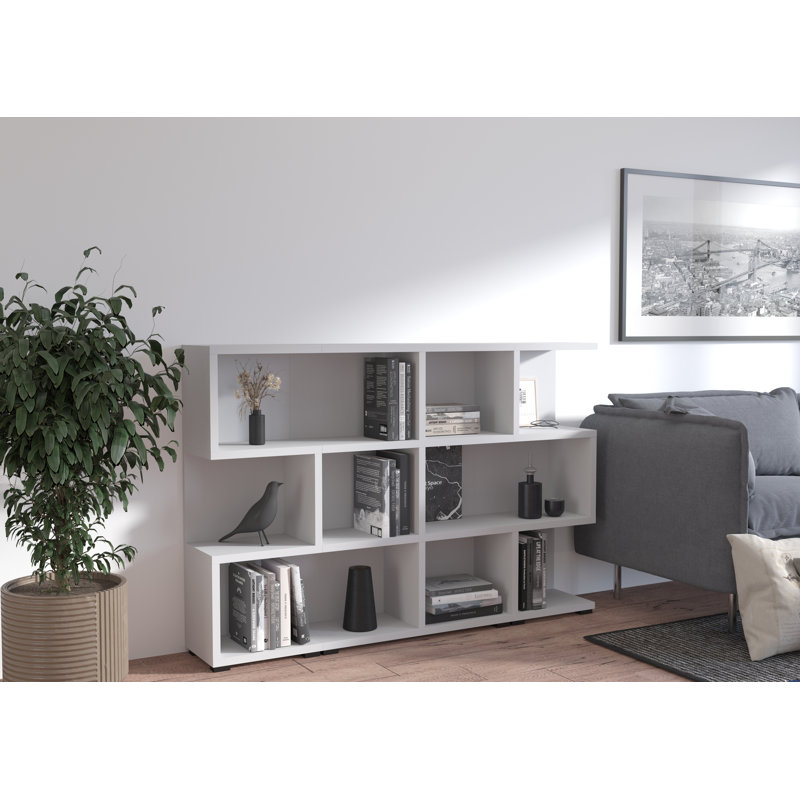 Nandan Ebern Designs 112.5cm H Book Stand, White