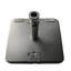 Base de parasol carrée en béton - 111,62 lb, noir, 13,6 pi utilisable à l'extérieur, carré 111,62 lb, support