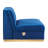 Sanguine Channel Tufted Performance Velvet Modular Sectional Sofa Armless Chair by Modway-88903416