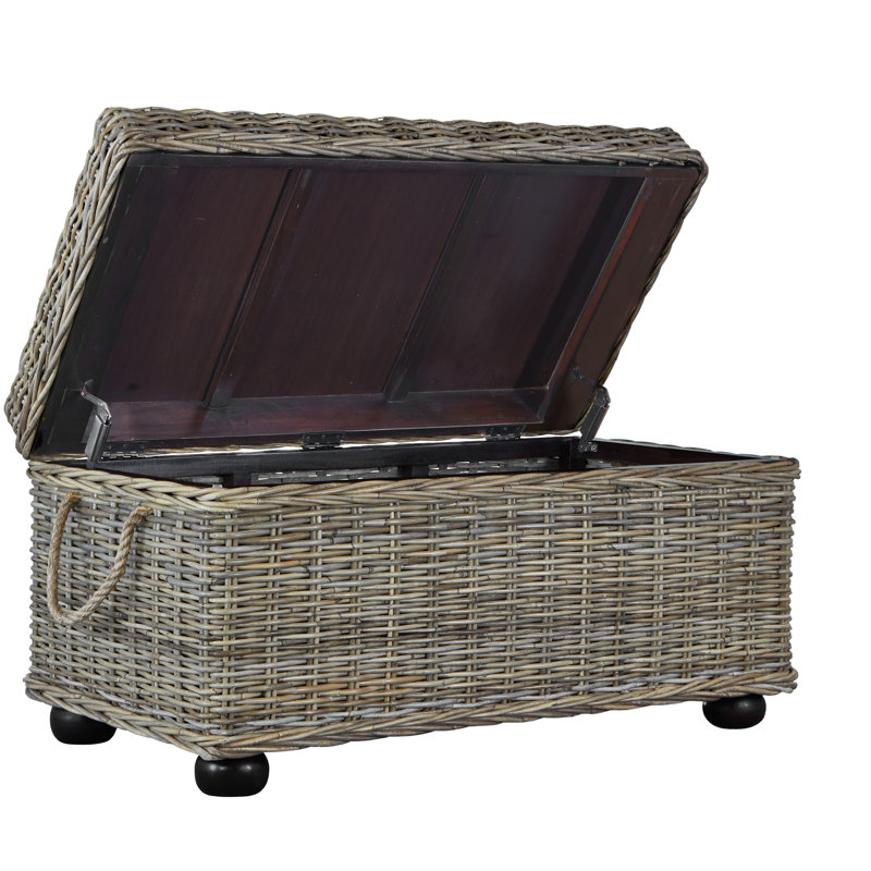 Kubu Rattan Wicker Storage Trunk