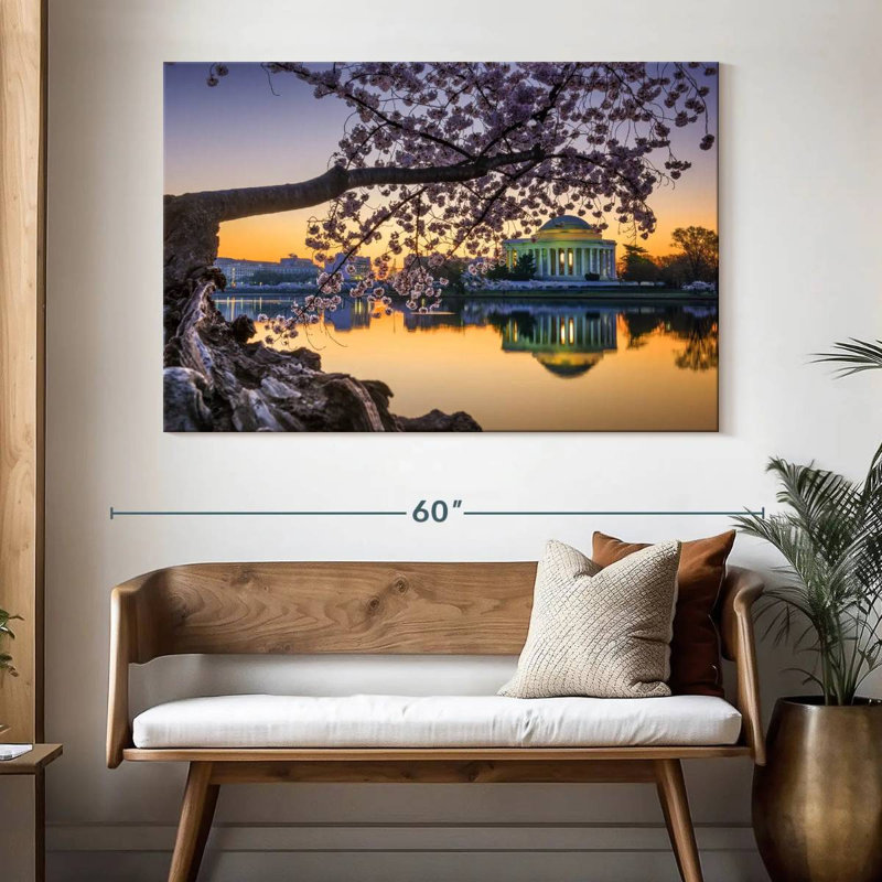 Harnek Springtime Washington DC, 34" H x 51" W