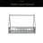 Tent-Shaped Floor Bed,Teepee Bed With Guardrails,Slats-495867172-495867173