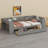 Daybed With Shelves, Drawers And Built-In Charging Station-1179455710