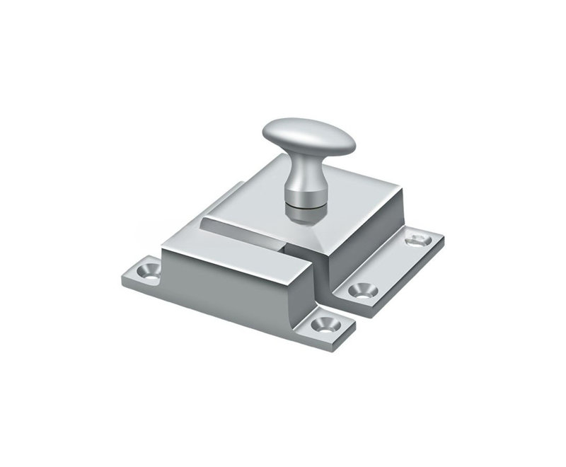 Verrou Deltana CL1580U26; 1-3 / 5 po x 2-3 / 10 po; Finition chrome brillant, Chrome brillant