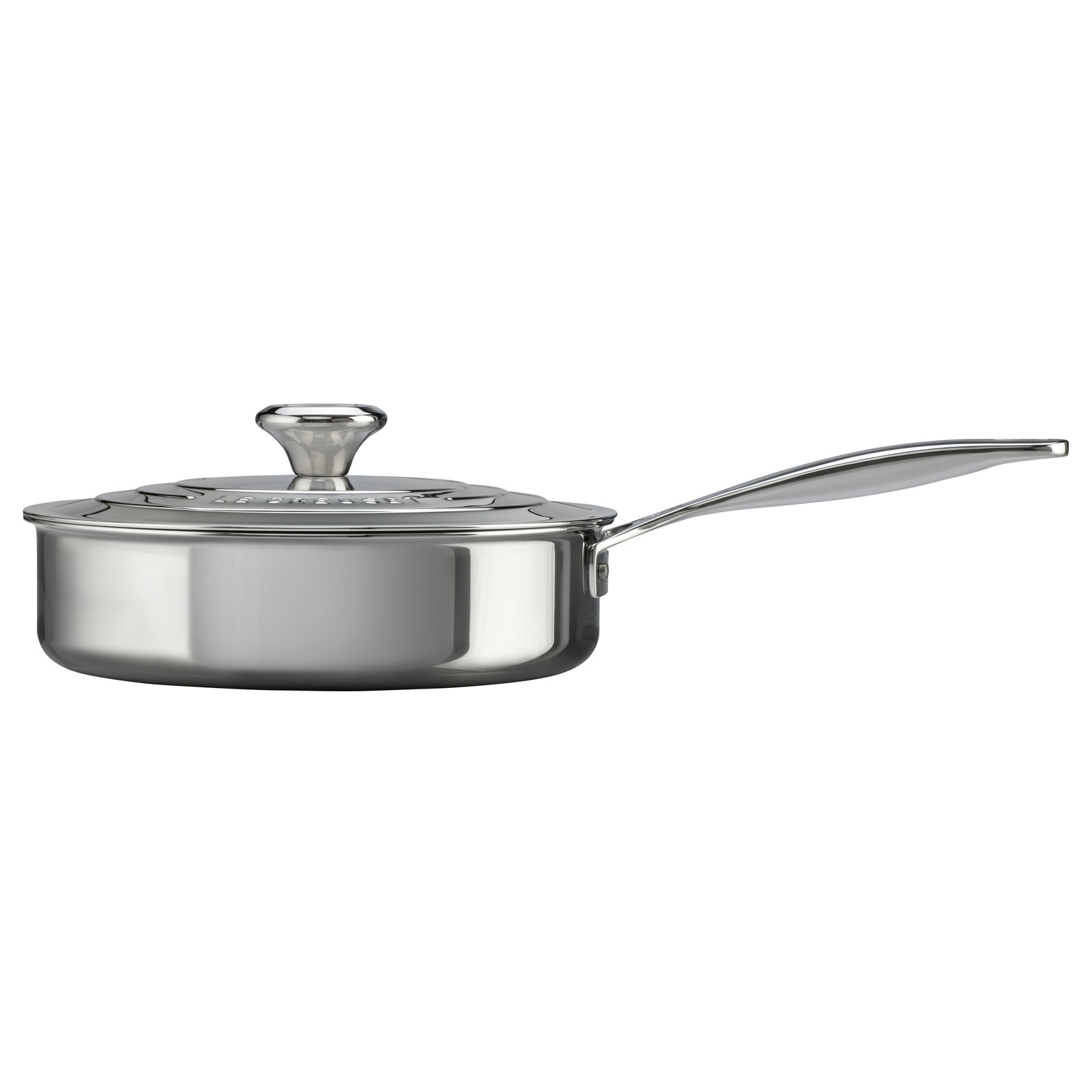 Stainless Steel Saute Pan with Lid, 3 qt.
