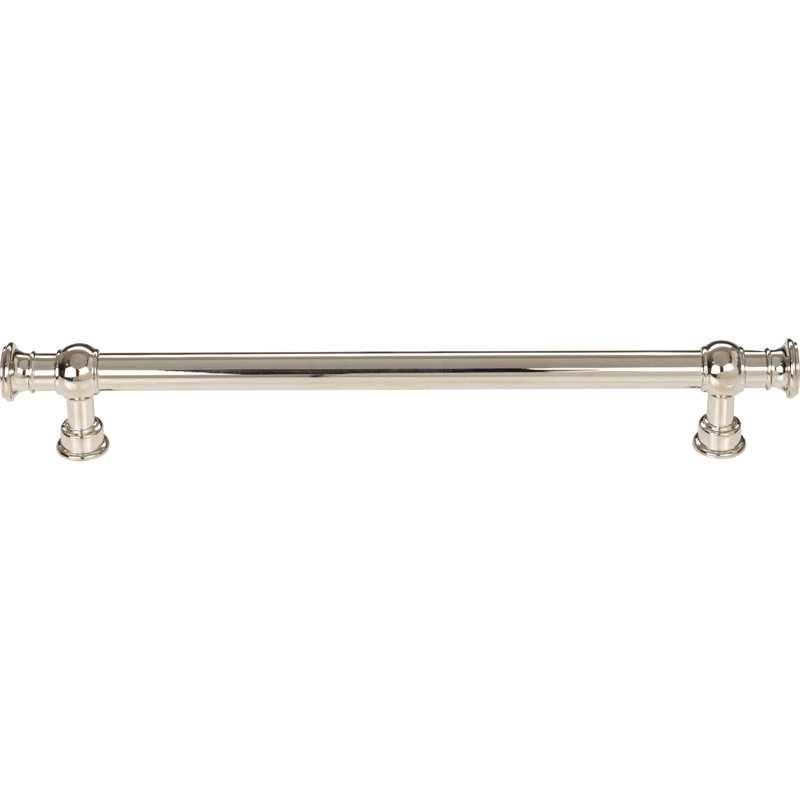 Ormonde Bar Pull, Polished Nickel, 7 9/16" Center to Center