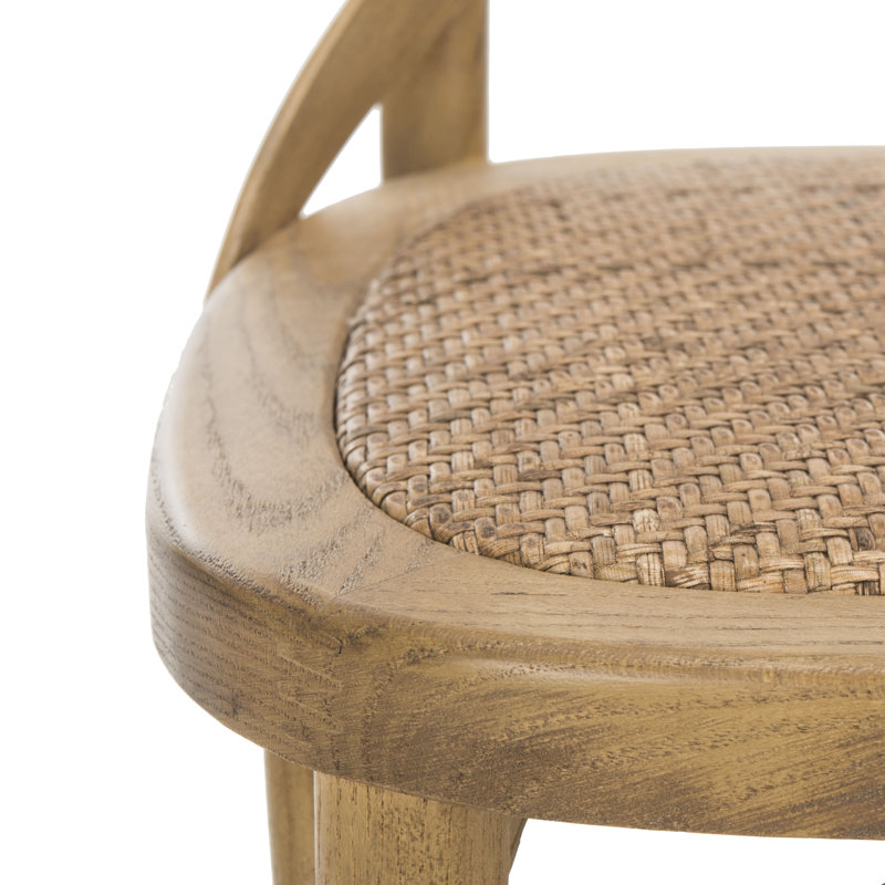 Ladores 18.5'' H Oak Side Chair, Natural