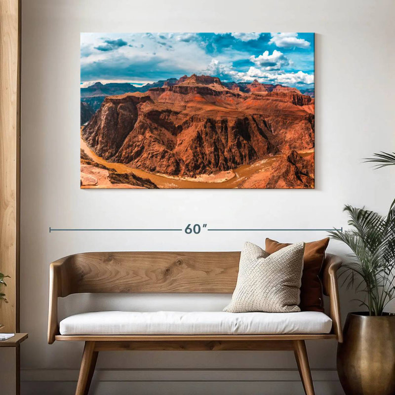 Alvord Tonto Trail Grand Canyon, H 32 po x l 48 po