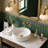 KES Bathroom Sink White Vessel Sink Bowl Above Counter Sink RV Bathroom Sink Round-122443975