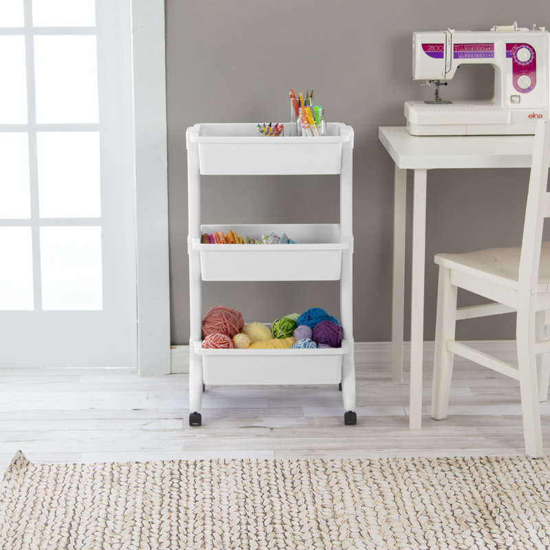 Sterilite 3 Tier Utility Cart