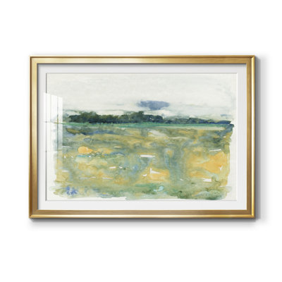 «Flowing Landscape II» - peinture encadrée