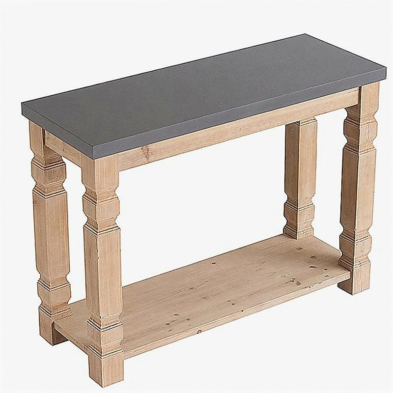 42x15.7x31-inch side table