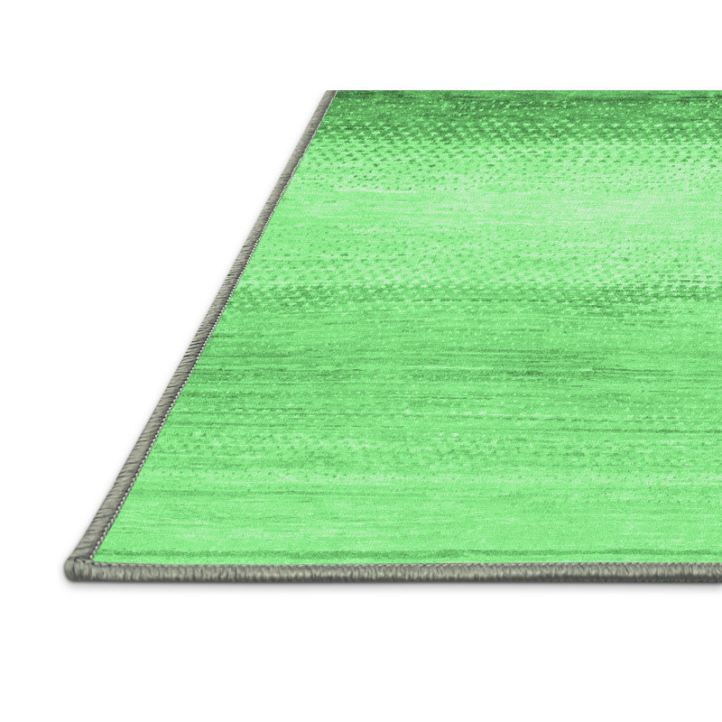 Rory-Alexander Washable Striped Indoor Rug, Rectangle 2' x 3'