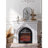 Ornate Wood&Iron Decorative Electric Fireplace-1002472848