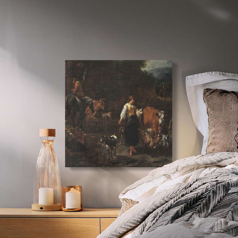 Jaworski Wrapped Canvas Print Set, 6x6