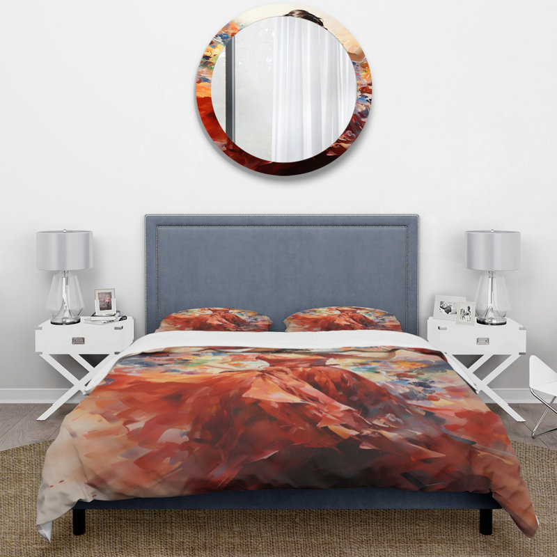 Ensemble de housse de couette en microfibre / polyester Coral Beige Mexico Fiesta Celebration Winab