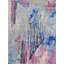Tapis bleu / rose touffeté à la main Prismatic-27429753