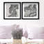 Emotional Set Shadowbox Abstract Print by Oliver Gal, Black Frame, 12 x 12-2118394735-2118394733