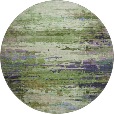 Premium Machine Washable Mayfield AMF2035 Abstract Rug