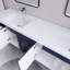 Ensemble de meuble-lavabo mural double 83,44 po Mapleview-1401112931