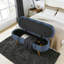 Banc de rangement repose-pieds ovale-305573850