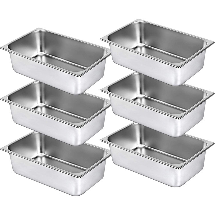 PARTY BARGAINS 1 Lb. Small Aluminum Pan with Lids - 200 Pack Set