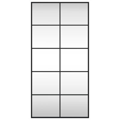 Mikayia Rectangular Metal Wall Mirror