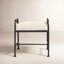 Tabouret d'appoint Maron Leona - crème Yuma