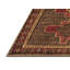 Tapis oriental brun / rouge tissé à la machine-101842271