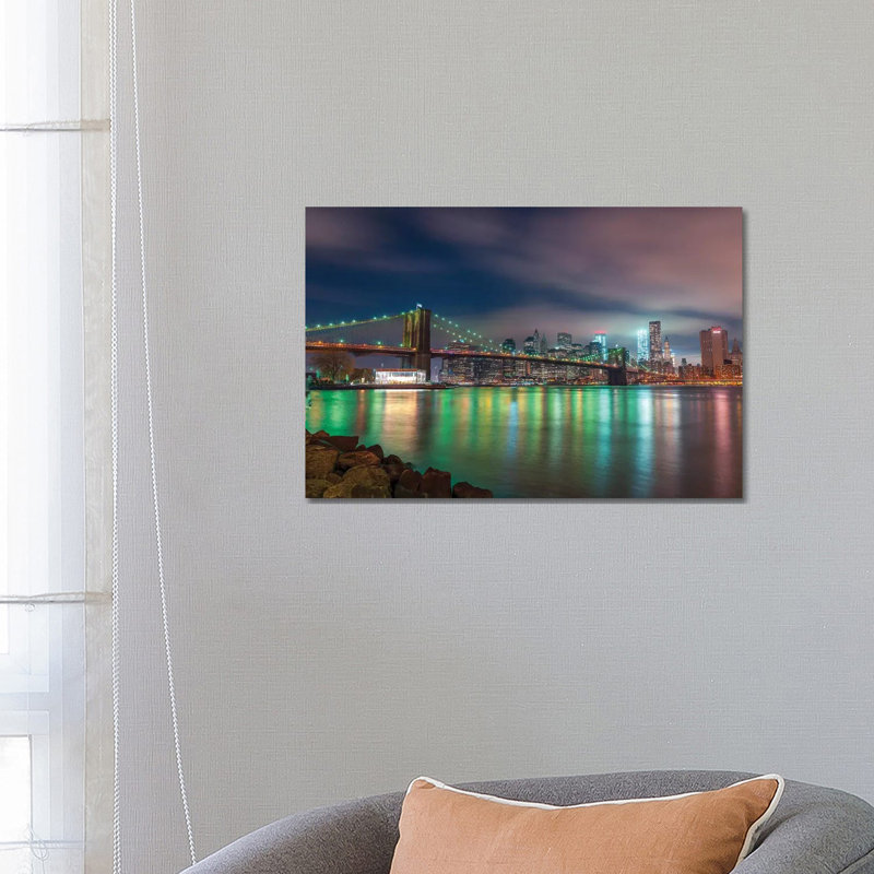 New York XXIV 1 Piece Wrapped Canvas Wall Art, 66.04 cm H x 45.72 cm W x 1.91 cm D
