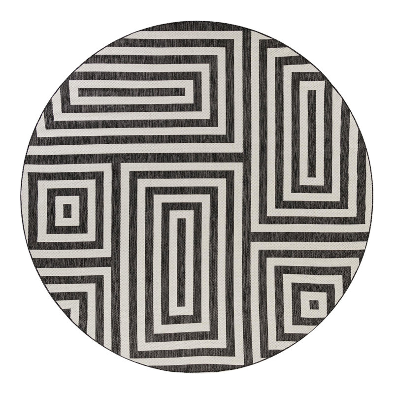Tapis Forte Hower, Rond 10pi