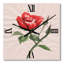 Horloge murale Rose Flower II-1375435519