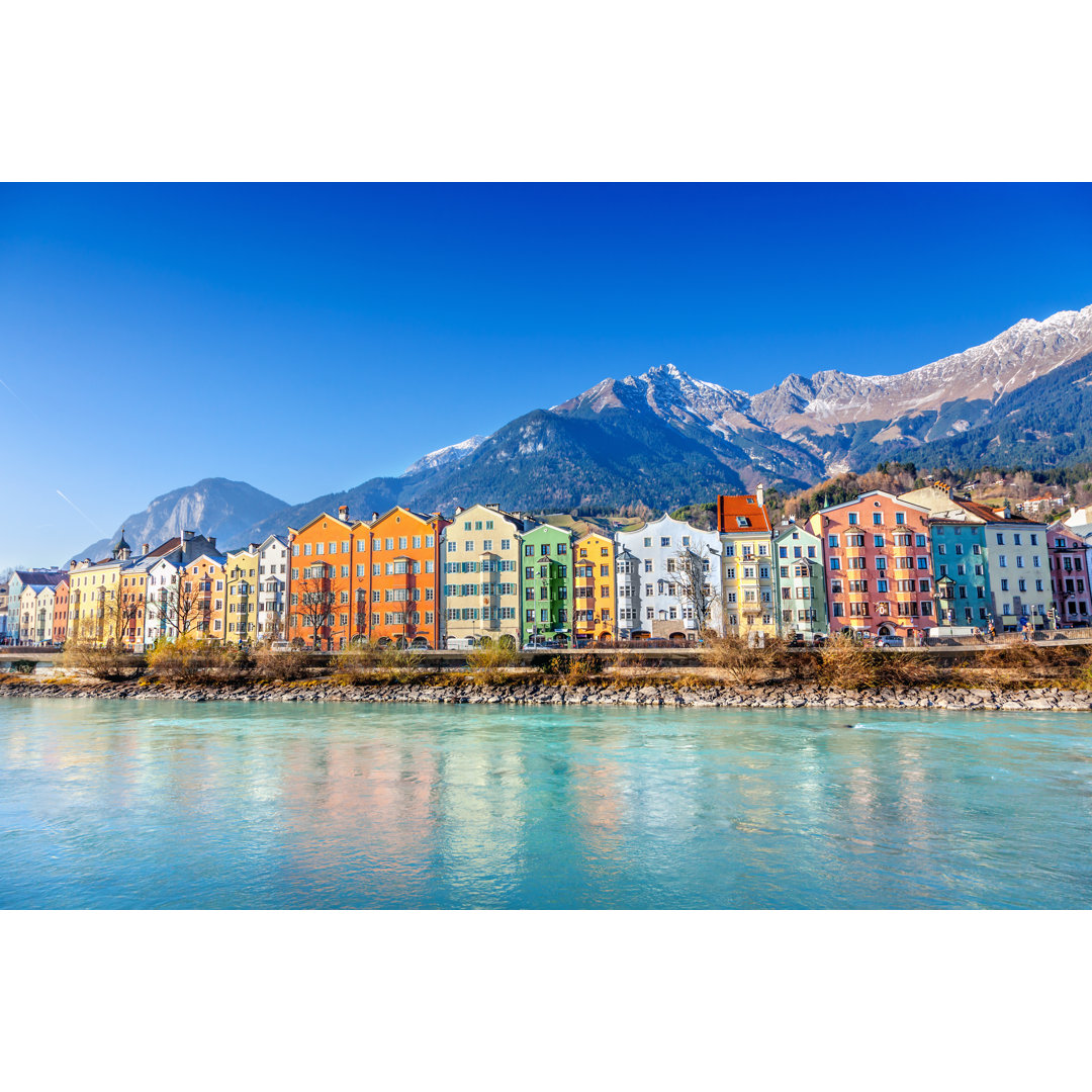 Innsbruck Stadtbild, Österreich von Adisa - Leinwanddrucke