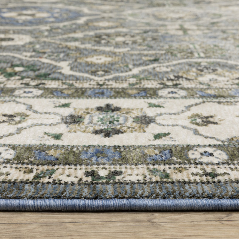 Suhaan Oriental Indoor Rug, Rectangle 3'10" x 5'6"