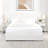 Criselle Bed Frame with Headboard Boucle Bed Frame with 4 Drawers Storage Bed Adjustable Headboard