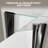 34-36 in.W x 72 in.H Pivot Frameless Glass Shower Door with SGCC certified Glass-72146918-129687863