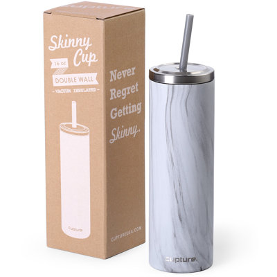 Cupture 16oz. Stainless Steel Travel Tumbler