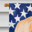 Polyester à 2 côtés 28 x 40 po drapeau maison-1879433993