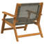 Garden Furniture Solid Acacia Wood Outdoor Seating Modern Chair Bench-1878726455