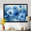 «Inabelle Blue Floral Cascade Of Poppies Flower III - coquelicots», art mural sur toile-2017029236-2017029240-2017029243