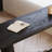 62.99" Black Rectangular Solid Wood Bar Table