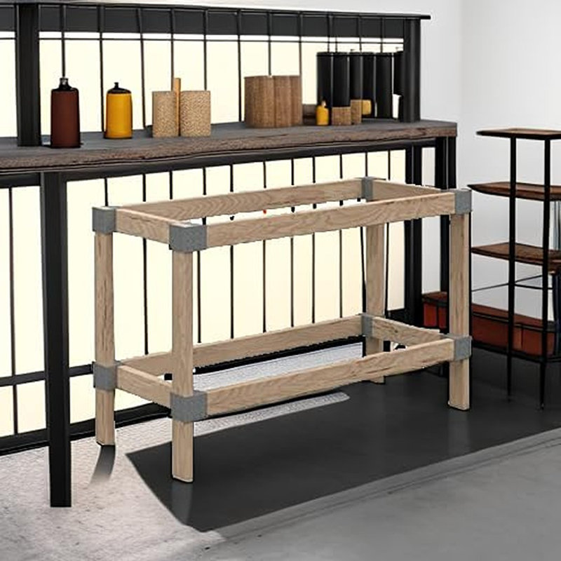 2' X 4' Do-It-Yourself Workbench Kit,Gray
