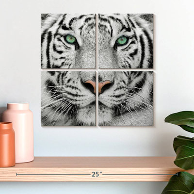 Brampt Green-Eyed White Tiger