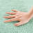 1 PCS 100% Cotton Tufted 3000 GSM Reversible Bath Rug Green-102629780