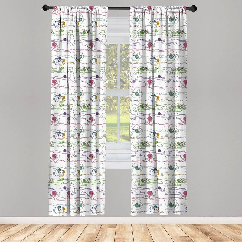 Room Darkening Sliding Panel Pair, 28" x 84"