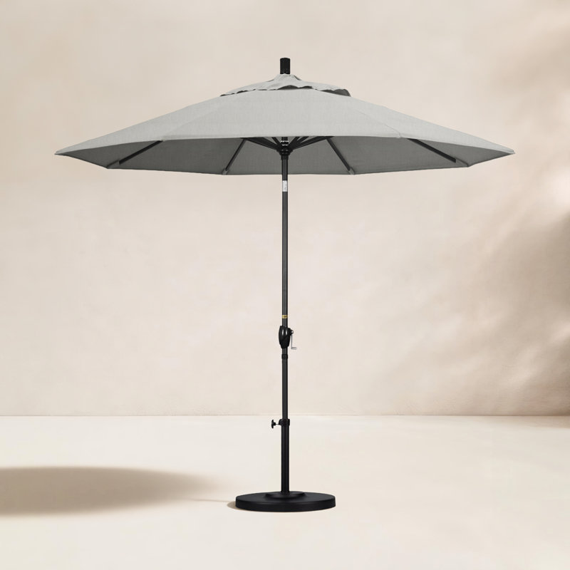 Parasol de marché 9 pi Iuka, Toile granit Sunbrella®, 225